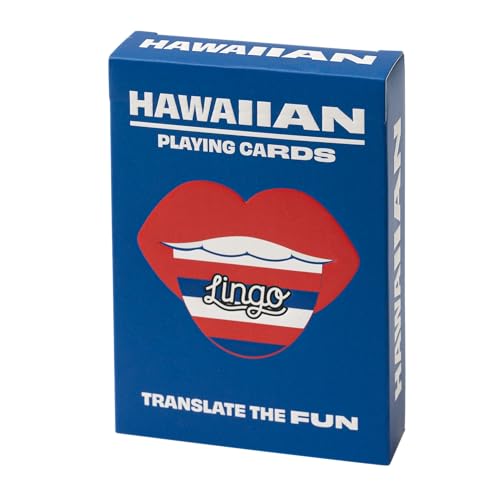 Lingo Hawaiianische Spielkarten, Reise-Lernkarten, Hawaii-Slang-Vokabeln auf lustige und einfache Weise lernen, 52 wichtige Übersetzungen Lingo Hawaiianische Spielkarten, Reise-Lernkarten, Hawaii-Slang-Vokabeln auf lustige und einfache Weise lernen, 52 wichtige Übersetzungen von Lingo