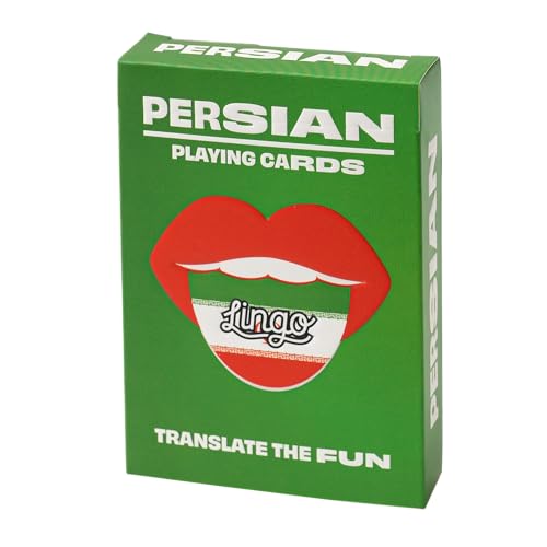 Persische Lingo Spielkarten | Reise-Lernkarten | Lernen Sie persischen Wortschatz auf lustige und einfache Weise | 52 wichtige Übersetzungen Persische Lingo Spielkarten | Reise-Lernkarten | Lernen Sie persischen Wortschatz auf lustige und einfache Weise | 52 wichtige Übersetzungen von Lingo