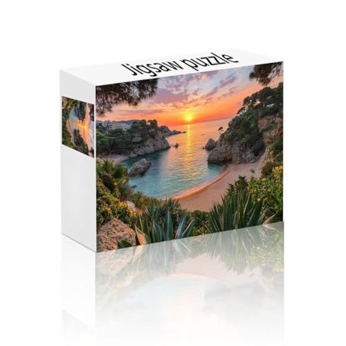 Puzzle Erwachsene 1000 Teile Anlage, Meer Puzzle Lernspiel Herausforderung Schwierigkeit, Vielfältig und Bunt Puzzlespiele, Freizeitaktivität Lustige Geschenke Wohndeko für Erwachsene ab 14 Jahren R-9 von Linncen