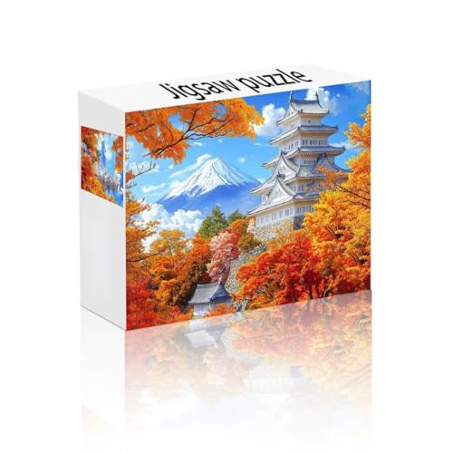 Puzzle Erwachsene 1000 Teile Baum, Haus Puzzle Lernspiel Herausforderung Schwierigkeit, Vielfältig und Bunt Puzzlespiele, Freizeitaktivität Lustige Geschenke Wohndeko für Erwachsene ab 14 Jahren W-0 von Linncen