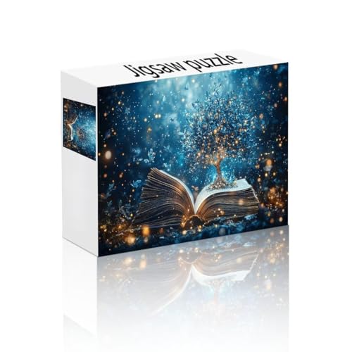 Puzzle Erwachsene 1000 Teile Baum, Traum Puzzle Lernspiel Herausforderung Schwierigkeit, Vielfältig und Bunt Puzzlespiele, Freizeitaktivität Lustige Geschenke Wohndeko für Erwachsene ab 14 Jahren G-9 von Linncen