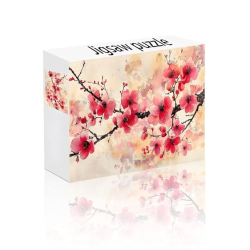 Puzzle Erwachsene 1000 Teile Blume, Anlage Puzzle Lernspiel Herausforderung Schwierigkeit, Vielfältig Bunt Puzzlespiele, Freizeitaktivität Lustige Geschenke Wohndeko für Erwachsene ab 14 Jahren A-4 von Linncen