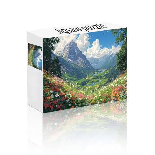 Puzzle Erwachsene 1000 Teile Blume, Wolke Puzzle Lernspiel Herausforderung Schwierigkeit, Vielfältig und Bunt Puzzlespiele, Freizeitaktivität Lustige Geschenke Wohndeko für Erwachsene ab 14 Jahren Y-6 Puzzle Erwachsene 1000 Teile Blume, Wolke Puzzle Lernspiel Herausforderung Schwierigkeit, Vielfältig und Bunt Puzzlespiele, Freizeitaktivität Lustige Geschenke Wohndeko für Erwachsene ab 14 Jahren Y-6 von Linncen