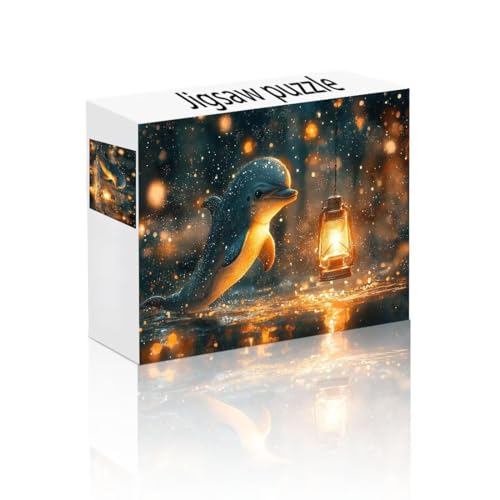 Puzzle Erwachsene 1000 Teile Delphin, Traum Kinderpuzzle Lernspiel Herausforderung Schwierigkeit, Vielfältig Bunt Puzzlespiele, Lustige Geschenke Wohndeko für Erwachsene und Kinder ab 14 Jahren Y-4 Puzzle Erwachsene 1000 Teile Delphin, Traum Kinderpuzzle Lernspiel Herausforderung Schwierigkeit, Vielfältig Bunt Puzzlespiele, Lustige Geschenke Wohndeko für Erwachsene und Kinder ab 14 Jahren Y-4 von Linncen
