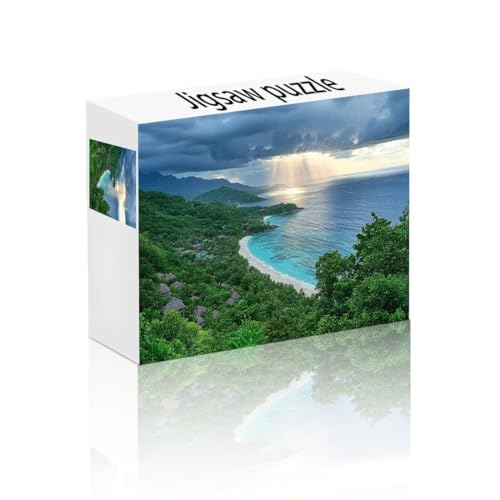 Puzzle Erwachsene 1000 Teile Meer, Baum Puzzle Lernspiel Herausforderung Schwierigkeit, Vielfältig und Bunt Puzzlespiele, Freizeitaktivität Lustige Geschenke Wohndeko für Erwachsene ab 14 Jahren T-0 von Linncen