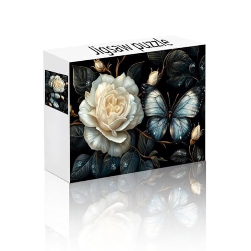 Puzzle Erwachsene 1000 Teile Schmetterling, Blume Puzzle Lernspiel Herausforderung Schwierigkeit, Vielfältig Puzzlespiele, Freizeitaktivität Lustige Geschenke Wohndeko für Erwachsene ab 14 Jahren W-9 Puzzle Erwachsene 1000 Teile Schmetterling, Blume Puzzle Lernspiel Herausforderung Schwierigkeit, Vielfältig Puzzlespiele, Freizeitaktivität Lustige Geschenke Wohndeko für Erwachsene ab 14 Jahren W-9 von Linncen