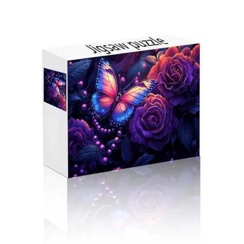 Puzzle Erwachsene 1000 Teile Schmetterling, Fantasie Puzzle Lernspiel Herausforderung Schwierigkeit, Vielfältig Bunt Puzzlespiele, Freizeitaktivität Lustige Geschenke für Erwachsene ab 14 Jahren F-8 Puzzle Erwachsene 1000 Teile Schmetterling, Fantasie Puzzle Lernspiel Herausforderung Schwierigkeit, Vielfältig Bunt Puzzlespiele, Freizeitaktivität Lustige Geschenke für Erwachsene ab 14 Jahren F-8 von Linncen
