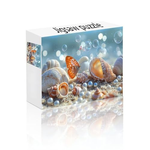 Puzzle Erwachsene 1000 Teile Schmetterling, Hülse Puzzle Lernspiel Herausforderung Schwierigkeit, Vielfältig Puzzlespiele, Freizeitaktivität Lustige Geschenke Wohndeko für Erwachsene ab 14 Jahren F-5 von Linncen