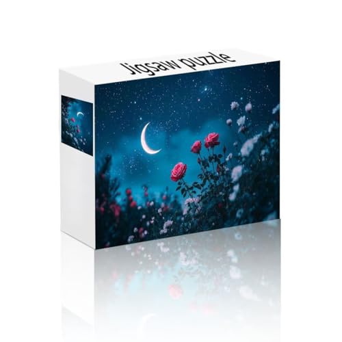 Puzzle Erwachsene 1000 Teile Sternenhimmel, Rose Puzzle Lernspiel Herausforderung Schwierigkeit, Vielfältig Puzzlespiele, Freizeitaktivität Lustige Geschenke Wohndeko für Erwachsene ab 14 Jahren N-0 Puzzle Erwachsene 1000 Teile Sternenhimmel, Rose Puzzle Lernspiel Herausforderung Schwierigkeit, Vielfältig Puzzlespiele, Freizeitaktivität Lustige Geschenke Wohndeko für Erwachsene ab 14 Jahren N-0 von Linncen