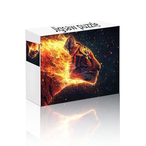 Puzzle Erwachsene 1000 Teile Tiger, Cool Puzzle Lernspiel Herausforderung Schwierigkeit, Vielfältig und Bunt Puzzlespiele, Freizeitaktivität Lustige Geschenke Wohndeko für Erwachsene ab 14 Jahren Y-4 Puzzle Erwachsene 1000 Teile Tiger, Cool Puzzle Lernspiel Herausforderung Schwierigkeit, Vielfältig und Bunt Puzzlespiele, Freizeitaktivität Lustige Geschenke Wohndeko für Erwachsene ab 14 Jahren Y-4 von Linncen