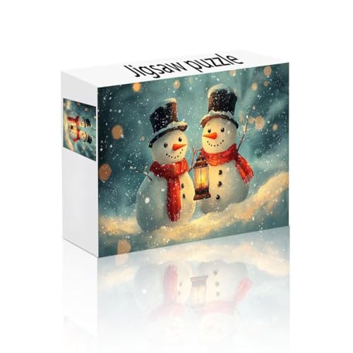 Puzzle Erwachsene 1000 Teile Winter, Schneemann Puzzle Lernspiel Herausforderung Schwierigkeit, Vielfältig Puzzlespiele, Freizeitaktivität Lustige Geschenke Wohndeko für Erwachsene ab 14 Jahren C-1 Puzzle Erwachsene 1000 Teile Winter, Schneemann Puzzle Lernspiel Herausforderung Schwierigkeit, Vielfältig Puzzlespiele, Freizeitaktivität Lustige Geschenke Wohndeko für Erwachsene ab 14 Jahren C-1 von Linncen