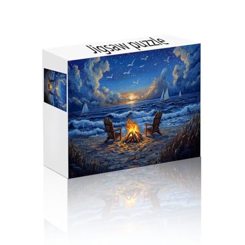 Puzzle Erwachsene 1000 Teile Wolke, Feuer Puzzle Lernspiel Herausforderung Schwierigkeit, Vielfältig und Bunt Puzzlespiele, Freizeitaktivität Lustige Geschenke Wohndeko für Erwachsene ab 14 Jahren S-5 von Linncen