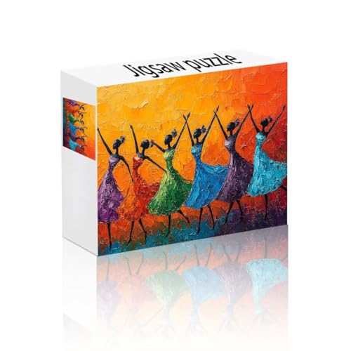 Puzzle Erwachsene 140 Teile Afrika, Frau Puzzle Lernspiel Herausforderung Schwierigkeit, Vielfältig und Bunt Puzzlespiele, Freizeitaktivität Lustige Geschenke Wohndeko für Erwachsene ab 14 Jahren M-8 von Linncen