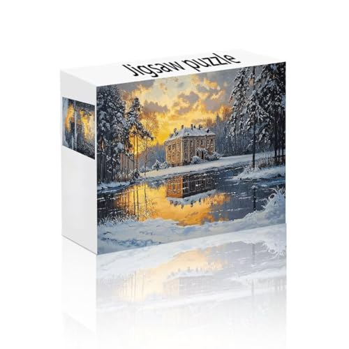 Puzzle Erwachsene 140 Teile Baum, Landschaft Puzzle Lernspiel Herausforderung Schwierigkeit, Vielfältig Bunt Puzzlespiele, Freizeitaktivität Lustige Geschenke Wohndeko für Erwachsene ab 14 Jahren D-1 von Linncen