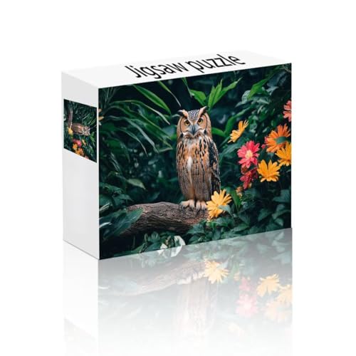 Puzzle Erwachsene 140 Teile Eule, Blume Puzzle Lernspiel Herausforderung Schwierigkeit, Vielfältig und Bunt Puzzlespiele, Freizeitaktivität Lustige Geschenke Wohndeko für Erwachsene ab 14 Jahren U-8 Puzzle Erwachsene 140 Teile Eule, Blume Puzzle Lernspiel Herausforderung Schwierigkeit, Vielfältig und Bunt Puzzlespiele, Freizeitaktivität Lustige Geschenke Wohndeko für Erwachsene ab 14 Jahren U-8 von Linncen