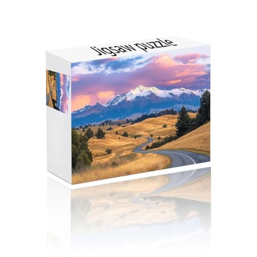 Puzzle Erwachsene 140 Teile Landschaft, Berg Puzzle Lernspiel Herausforderung Schwierigkeit, Vielfältig Bunt Puzzlespiele, Freizeitaktivität Lustige Geschenke Wohndeko für Erwachsene ab 14 Jahren B-5 von Linncen