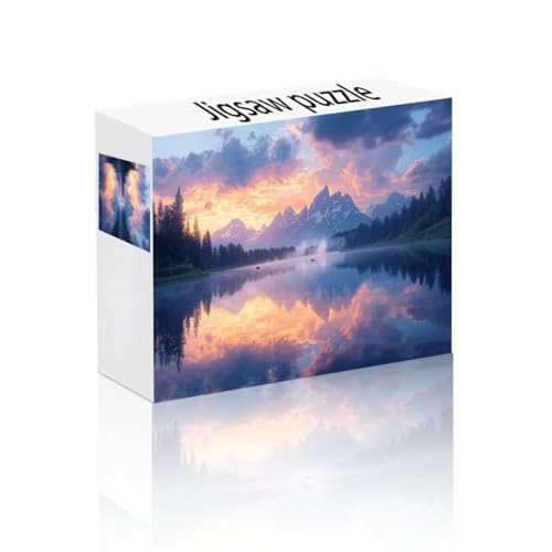 Puzzle Erwachsene 140 Teile Meer, Berg Puzzle Lernspiel Herausforderung Schwierigkeit, Vielfältig und Bunt Puzzlespiele, Freizeitaktivität Lustige Geschenke Wohndeko für Erwachsene ab 14 Jahren V-9 von Linncen