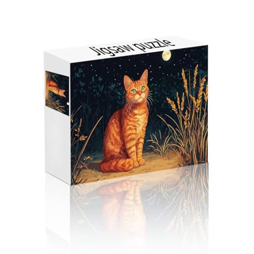 Puzzle Erwachsene 140 Teile Mond, Katze Puzzle Lernspiel Herausforderung Schwierigkeit, Vielfältig und Bunt Puzzlespiele, Freizeitaktivität Lustige Geschenke Wohndeko für Erwachsene ab 14 Jahren E-9 Puzzle Erwachsene 140 Teile Mond, Katze Puzzle Lernspiel Herausforderung Schwierigkeit, Vielfältig und Bunt Puzzlespiele, Freizeitaktivität Lustige Geschenke Wohndeko für Erwachsene ab 14 Jahren E-9 von Linncen