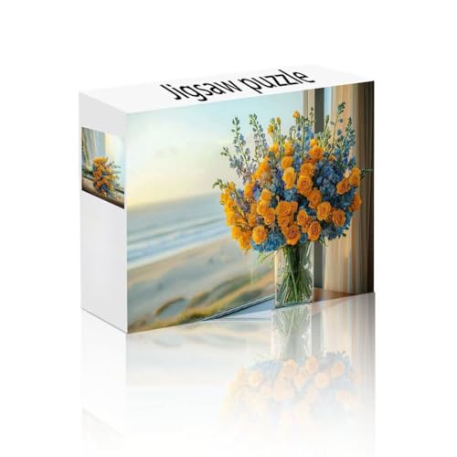 Puzzle Erwachsene 140 Teile Rose, Meer Puzzle Lernspiel Herausforderung Schwierigkeit, Vielfältig und Bunt Puzzlespiele, Freizeitaktivität Lustige Geschenke Wohndeko für Erwachsene ab 14 Jahren Q-8 von Linncen