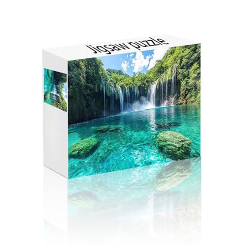 Puzzle Erwachsene 140 Teile See, Fallen Puzzle Lernspiel Herausforderung Schwierigkeit, Vielfältig und Bunt Puzzlespiele, Freizeitaktivität Lustige Geschenke Wohndeko für Erwachsene ab 14 Jahren G-1 von Linncen
