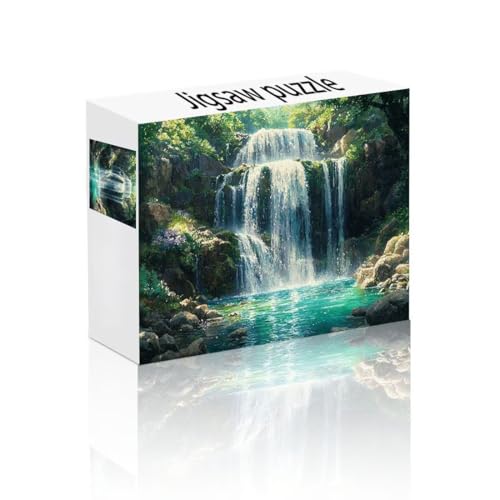 Puzzle Erwachsene 140 Teile Wald, Fallen Puzzle Lernspiel Herausforderung Schwierigkeit, Vielfältig und Bunt Puzzlespiele, Freizeitaktivität Lustige Geschenke Wohndeko für Erwachsene ab 14 Jahren I-0 von Linncen