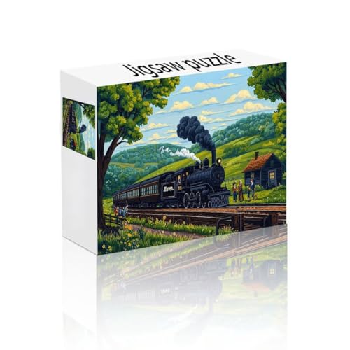 Puzzle Erwachsene 140 Teile Zug, Baum Puzzle Lernspiel Herausforderung Schwierigkeit, Vielfältig und Bunt Puzzlespiele, Freizeitaktivität Lustige Geschenke Wohndeko für Erwachsene ab 14 Jahren M-9 Puzzle Erwachsene 140 Teile Zug, Baum Puzzle Lernspiel Herausforderung Schwierigkeit, Vielfältig und Bunt Puzzlespiele, Freizeitaktivität Lustige Geschenke Wohndeko für Erwachsene ab 14 Jahren M-9 von Linncen