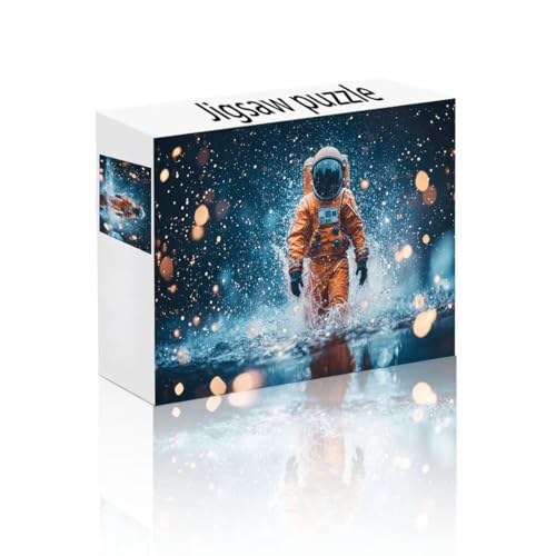 Puzzle Erwachsene 1500 Teile Astronaut, Traum Puzzle Lernspiel Herausforderung Schwierigkeit, Vielfältig Bunt Puzzlespiele, Freizeitaktivität Lustige Geschenke Wohndeko für Erwachsene ab 14 Jahren G-0 von Linncen