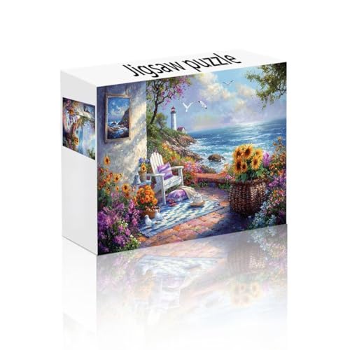 Puzzle Erwachsene 1500 Teile Blume, Leuchtturm Puzzle Lernspiel Herausforderung Schwierigkeit, Vielfältig Puzzlespiele, Freizeitaktivität Lustige Geschenke Wohndeko für Erwachsene ab 14 Jahren G-0 Puzzle Erwachsene 1500 Teile Blume, Leuchtturm Puzzle Lernspiel Herausforderung Schwierigkeit, Vielfältig Puzzlespiele, Freizeitaktivität Lustige Geschenke Wohndeko für Erwachsene ab 14 Jahren G-0 von Linncen