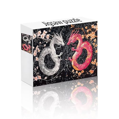 Puzzle Erwachsene 1500 Teile Drachen, Tier Puzzle Lernspiel Herausforderung Schwierigkeit, Vielfältig Bunt Puzzlespiele, Freizeitaktivität Lustige Geschenke Wohndeko für Erwachsene ab 14 Jahren D-2 Puzzle Erwachsene 1500 Teile Drachen, Tier Puzzle Lernspiel Herausforderung Schwierigkeit, Vielfältig Bunt Puzzlespiele, Freizeitaktivität Lustige Geschenke Wohndeko für Erwachsene ab 14 Jahren D-2 von Linncen