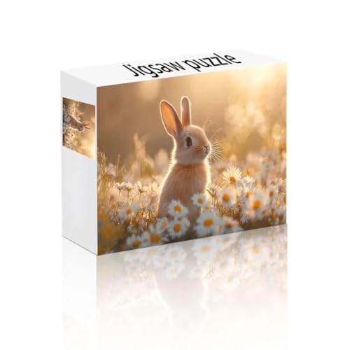Puzzle Erwachsene 1500 Teile Gänseblümchen, Kaninchen Puzzle Lernspiel Herausforderung Schwierigkeit, Vielfältig Bunt Puzzlespiele, Freizeitaktivität Lustige Geschenke für Erwachsene ab 14 Jahren N-6 Puzzle Erwachsene 1500 Teile Gänseblümchen, Kaninchen Puzzle Lernspiel Herausforderung Schwierigkeit, Vielfältig Bunt Puzzlespiele, Freizeitaktivität Lustige Geschenke für Erwachsene ab 14 Jahren N-6 von Linncen