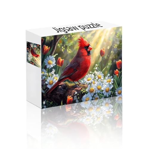 Puzzle Erwachsene 1500 Teile Gänseblümchen, Vogel Puzzle Lernspiel Herausforderung Schwierigkeit, Vielfältig Puzzlespiele, Freizeitaktivität Lustige Geschenke Wohndeko für Erwachsene ab 14 Jahren L-0 von Linncen