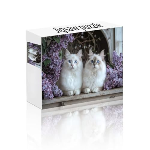 Puzzle Erwachsene 1500 Teile Katze, Blume Kinderpuzzle Lernspiel Herausforderung Schwierigkeit, Vielfältig und Bunt Puzzlespiele, Lustige Geschenke Wohndeko für Erwachsene und Kinder ab 14 Jahren Z-4 Puzzle Erwachsene 1500 Teile Katze, Blume Kinderpuzzle Lernspiel Herausforderung Schwierigkeit, Vielfältig und Bunt Puzzlespiele, Lustige Geschenke Wohndeko für Erwachsene und Kinder ab 14 Jahren Z-4 von Linncen