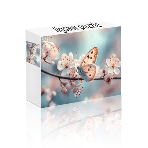 Puzzle Erwachsene 1500 Teile Kirschblüten, Tier Puzzle Lernspiel Herausforderung Schwierigkeit, Vielfältig Puzzlespiele, Freizeitaktivität Lustige Geschenke Wohndeko für Erwachsene ab 14 Jahren S-3 von Linncen