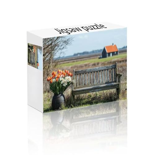 Puzzle Erwachsene 1500 Teile Landschaft, Bauernhof Puzzle Lernspiel Herausforderung Schwierigkeit, Vielfältig Puzzlespiele, Freizeitaktivität Lustige Geschenke Wohndeko für Erwachsene ab 14 Jahren A-7 von Linncen