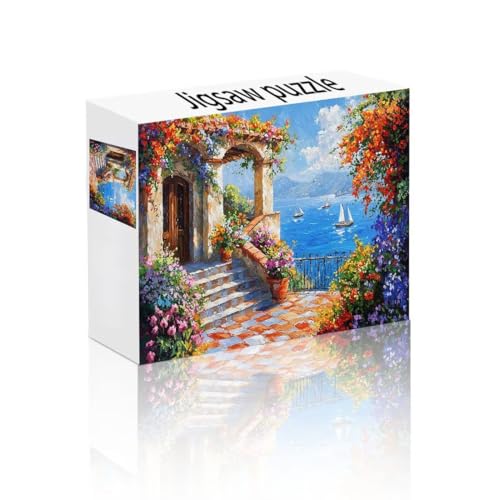 Puzzle Erwachsene 1500 Teile Landschaft, Haus Puzzle Lernspiel Herausforderung Schwierigkeit, Vielfältig Bunt Puzzlespiele, Freizeitaktivität Lustige Geschenke Wohndeko für Erwachsene ab 14 Jahren W-9 Puzzle Erwachsene 1500 Teile Landschaft, Haus Puzzle Lernspiel Herausforderung Schwierigkeit, Vielfältig Bunt Puzzlespiele, Freizeitaktivität Lustige Geschenke Wohndeko für Erwachsene ab 14 Jahren W-9 von Linncen