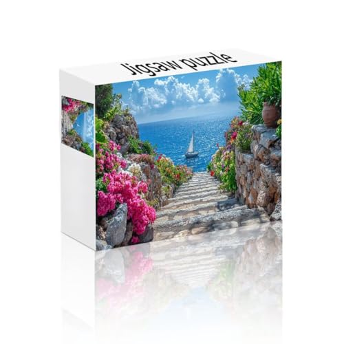 Puzzle Erwachsene 1500 Teile Landschaft, Meer Puzzle Lernspiel Herausforderung Schwierigkeit, Vielfältig Bunt Puzzlespiele, Freizeitaktivität Lustige Geschenke Wohndeko für Erwachsene ab 14 Jahren W-1 von Linncen