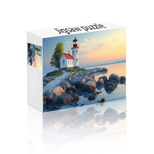 Puzzle Erwachsene 1500 Teile Leuchtturm, Meer Puzzle Lernspiel Herausforderung Schwierigkeit, Vielfältig Bunt Puzzlespiele, Freizeitaktivität Lustige Geschenke Wohndeko für Erwachsene ab 14 Jahren S-3 Puzzle Erwachsene 1500 Teile Leuchtturm, Meer Puzzle Lernspiel Herausforderung Schwierigkeit, Vielfältig Bunt Puzzlespiele, Freizeitaktivität Lustige Geschenke Wohndeko für Erwachsene ab 14 Jahren S-3 von Linncen