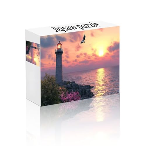 Puzzle Erwachsene 1500 Teile Leuchtturm, Meer Puzzle Lernspiel Herausforderung Schwierigkeit, Vielfältig Bunt Puzzlespiele, Freizeitaktivität Lustige Geschenke Wohndeko für Erwachsene ab 14 Jahren R-3 Puzzle Erwachsene 1500 Teile Leuchtturm, Meer Puzzle Lernspiel Herausforderung Schwierigkeit, Vielfältig Bunt Puzzlespiele, Freizeitaktivität Lustige Geschenke Wohndeko für Erwachsene ab 14 Jahren R-3 von Linncen