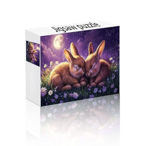 Puzzle Erwachsene 1500 Teile Mond, Kaninchen Puzzle Lernspiel Herausforderung Schwierigkeit, Vielfältig Bunt Puzzlespiele, Freizeitaktivität Lustige Geschenke Wohndeko für Erwachsene ab 14 Jahren G-0 Puzzle Erwachsene 1500 Teile Mond, Kaninchen Puzzle Lernspiel Herausforderung Schwierigkeit, Vielfältig Bunt Puzzlespiele, Freizeitaktivität Lustige Geschenke Wohndeko für Erwachsene ab 14 Jahren G-0 von Linncen