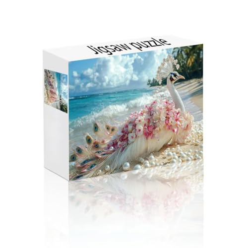 Puzzle Erwachsene 1500 Teile Pfau, Strand Puzzle Lernspiel Herausforderung Schwierigkeit, Vielfältig und Bunt Puzzlespiele, Freizeitaktivität Lustige Geschenke Wohndeko für Erwachsene ab 14 Jahren N-9 Puzzle Erwachsene 1500 Teile Pfau, Strand Puzzle Lernspiel Herausforderung Schwierigkeit, Vielfältig und Bunt Puzzlespiele, Freizeitaktivität Lustige Geschenke Wohndeko für Erwachsene ab 14 Jahren N-9 von Linncen