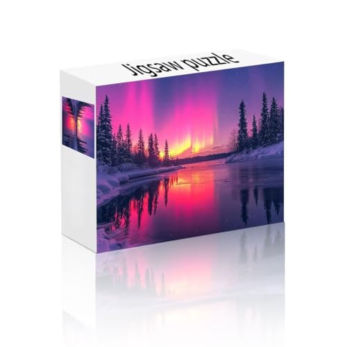 Puzzle Erwachsene 1500 Teile Polarlicht, Baum Puzzle Lernspiel Herausforderung Schwierigkeit, Vielfältig Bunt Puzzlespiele, Freizeitaktivität Lustige Geschenke Wohndeko für Erwachsene ab 14 Jahren D-4 Puzzle Erwachsene 1500 Teile Polarlicht, Baum Puzzle Lernspiel Herausforderung Schwierigkeit, Vielfältig Bunt Puzzlespiele, Freizeitaktivität Lustige Geschenke Wohndeko für Erwachsene ab 14 Jahren D-4 von Linncen