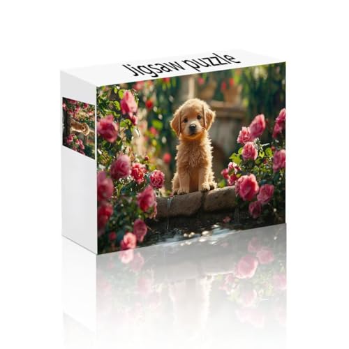 Puzzle Erwachsene 1500 Teile Rose, Tier Puzzle Lernspiel Herausforderung Schwierigkeit, Vielfältig und Bunt Puzzlespiele, Freizeitaktivität Lustige Geschenke Wohndeko für Erwachsene ab 14 Jahren Q-0 von Linncen