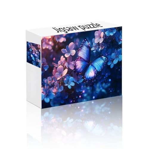 Puzzle Erwachsene 1500 Teile Schmetterling, Traum Puzzle Lernspiel Herausforderung Schwierigkeit, Vielfältig Puzzlespiele, Freizeitaktivität Lustige Geschenke Wohndeko für Erwachsene ab 14 Jahren A-3 von Linncen