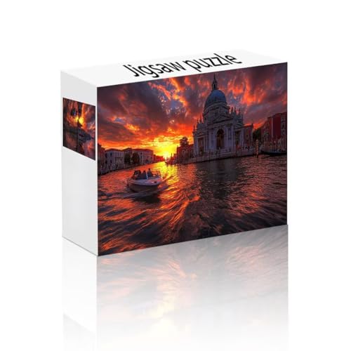 Puzzle Erwachsene 1500 Teile Sonnenuntergang, Stadt Puzzle Lernspiel Herausforderung Schwierigkeit, Vielfältig Bunt Puzzlespiele, Freizeitaktivität Lustige Geschenke für Erwachsene ab 14 Jahren A-8 Puzzle Erwachsene 1500 Teile Sonnenuntergang, Stadt Puzzle Lernspiel Herausforderung Schwierigkeit, Vielfältig Bunt Puzzlespiele, Freizeitaktivität Lustige Geschenke für Erwachsene ab 14 Jahren A-8 von Linncen