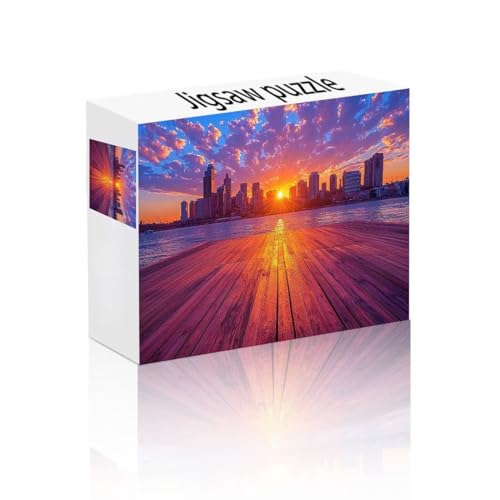 Puzzle Erwachsene 1500 Teile Sonnenuntergang, Stadt Puzzle Lernspiel Herausforderung Schwierigkeit, Vielfältig Bunt Puzzlespiele, Freizeitaktivität Lustige Geschenke für Erwachsene ab 14 Jahren T-3 Puzzle Erwachsene 1500 Teile Sonnenuntergang, Stadt Puzzle Lernspiel Herausforderung Schwierigkeit, Vielfältig Bunt Puzzlespiele, Freizeitaktivität Lustige Geschenke für Erwachsene ab 14 Jahren T-3 von Linncen