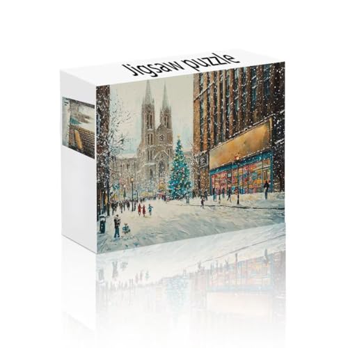 Puzzle Erwachsene 1500 Teile Stadt, Winter Puzzle Lernspiel Herausforderung Schwierigkeit, Vielfältig Bunt Puzzlespiele, Freizeitaktivität Lustige Geschenke Wohndeko für Erwachsene ab 14 Jahren Q-0 Puzzle Erwachsene 1500 Teile Stadt, Winter Puzzle Lernspiel Herausforderung Schwierigkeit, Vielfältig Bunt Puzzlespiele, Freizeitaktivität Lustige Geschenke Wohndeko für Erwachsene ab 14 Jahren Q-0 von Linncen