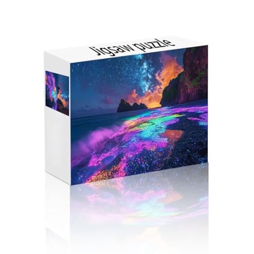 Puzzle Erwachsene 1500 Teile Strand, Meer Puzzle Lernspiel Herausforderung Schwierigkeit, Vielfältig und Bunt Puzzlespiele, Freizeitaktivität Lustige Geschenke Wohndeko für Erwachsene ab 14 Jahren K-8 von Linncen