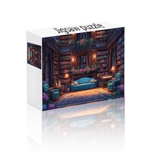 Puzzle Erwachsene 1500 Teile Studie, Blume Puzzle Lernspiel Herausforderung Schwierigkeit, Vielfältig Bunt Puzzlespiele, Freizeitaktivität Lustige Geschenke Wohndeko für Erwachsene ab 14 Jahren R-8 von Linncen