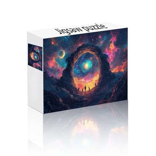 Puzzle Erwachsene 1500 Teile Traum, Sternenhimmel Puzzle Lernspiel Herausforderung Schwierigkeit, Vielfältig Puzzlespiele, Freizeitaktivität Lustige Geschenke Wohndeko für Erwachsene ab 14 Jahren X-6 von Linncen