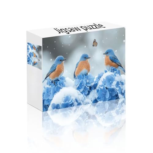Puzzle Erwachsene 1500 Teile Vogel, Blume Puzzle Lernspiel Herausforderung Schwierigkeit, Vielfältig und Bunt Puzzlespiele, Freizeitaktivität Lustige Geschenke Wohndeko für Erwachsene ab 14 Jahren M-2 von Linncen